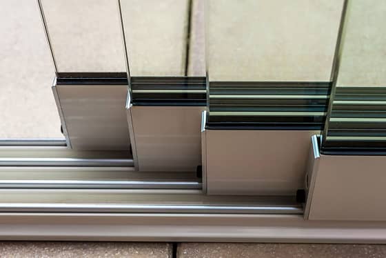 Glass door followers